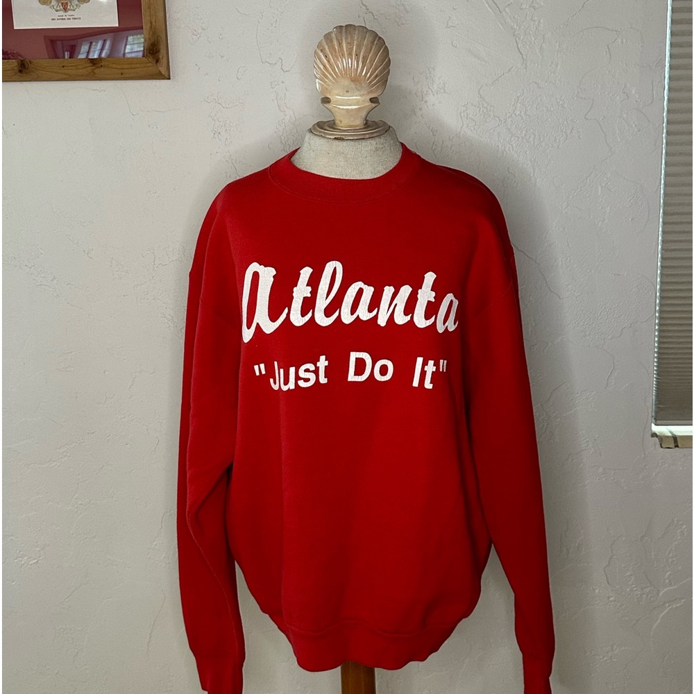 VINTAGE COOL ATLANTA CUSTOM SWEATER SWEATSHIRT SIZE XL